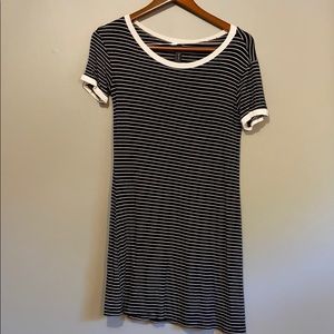 ZUMIEZ t-shirt striped skater dress